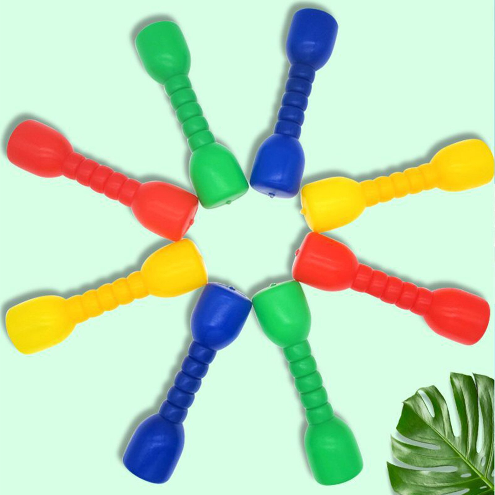 2Pcs Fitness Dumbbells Children Arm Muscles Training Hand Weights Easy to Hold Strength Training Non-slip Children Dumbbells