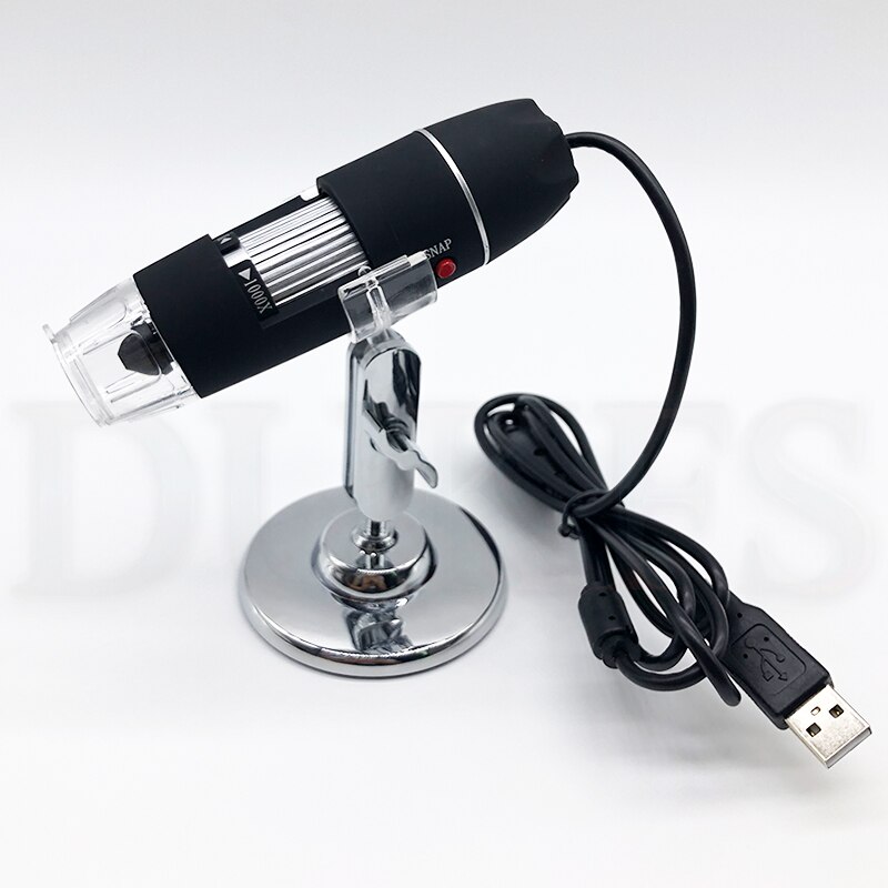 40X-1000X USB Electronic Microscope 8 LED Lights Endoscope Camera Magnifier For Mobile Phone Repair Soldering PCB Inspection