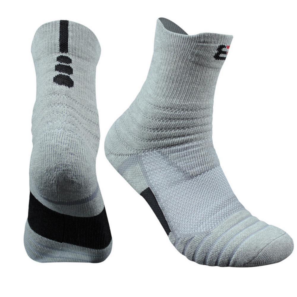 1 Pairs Cycling Riding Socks Men Women Outdoor Sport Running Basketball Football Bike Socks Bicycles Socks: L