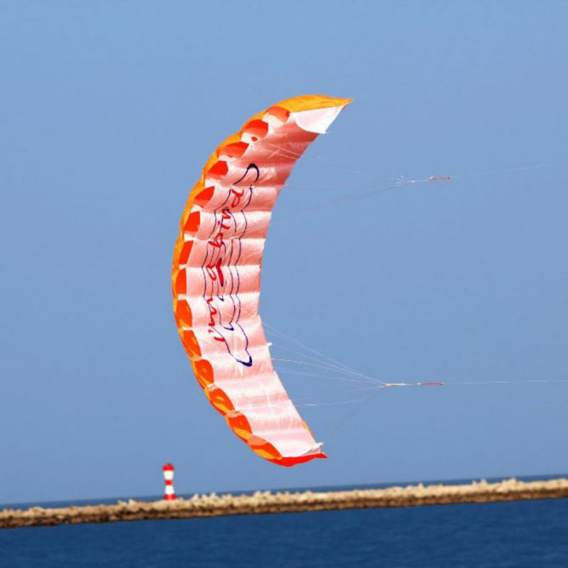 Parachute Dual Line Stunt Kite Parapente Parafoil Nylon Sport Kite Reizen Paragliding Kitesurf Sport Speelgoed voor Volwassen