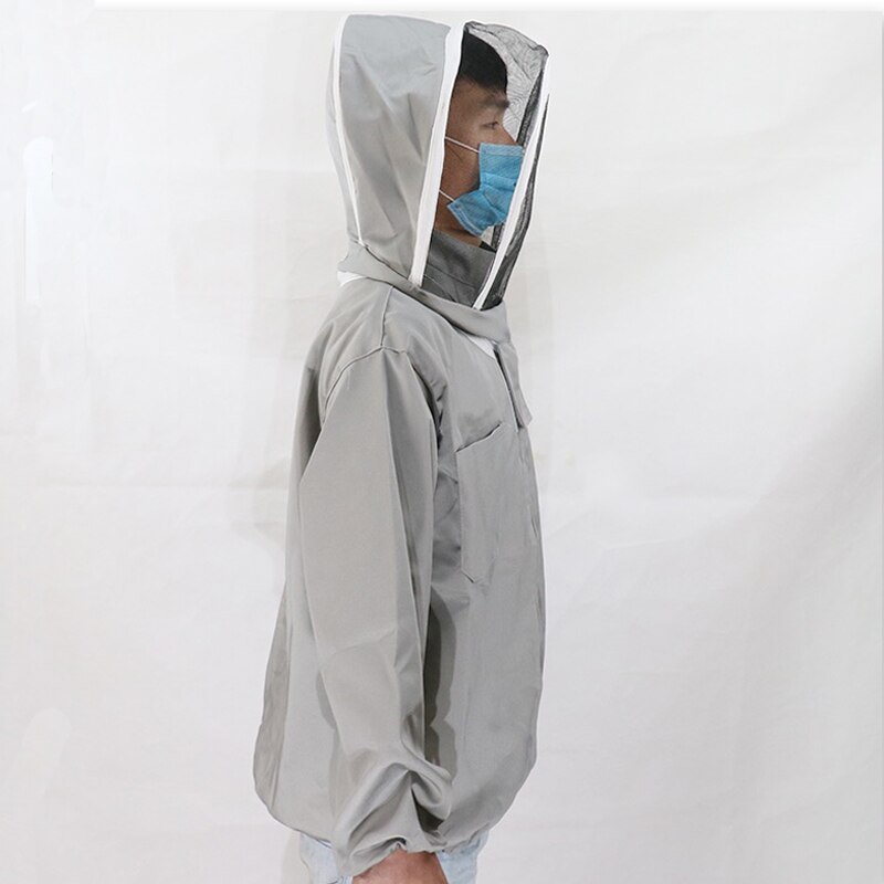 Bienenzucht Anzug Jacke Schleier Set Anti-Biene Kleidung Neue Stoff Imker Kleidung Imkerei Schutz Bienen Handschuhe