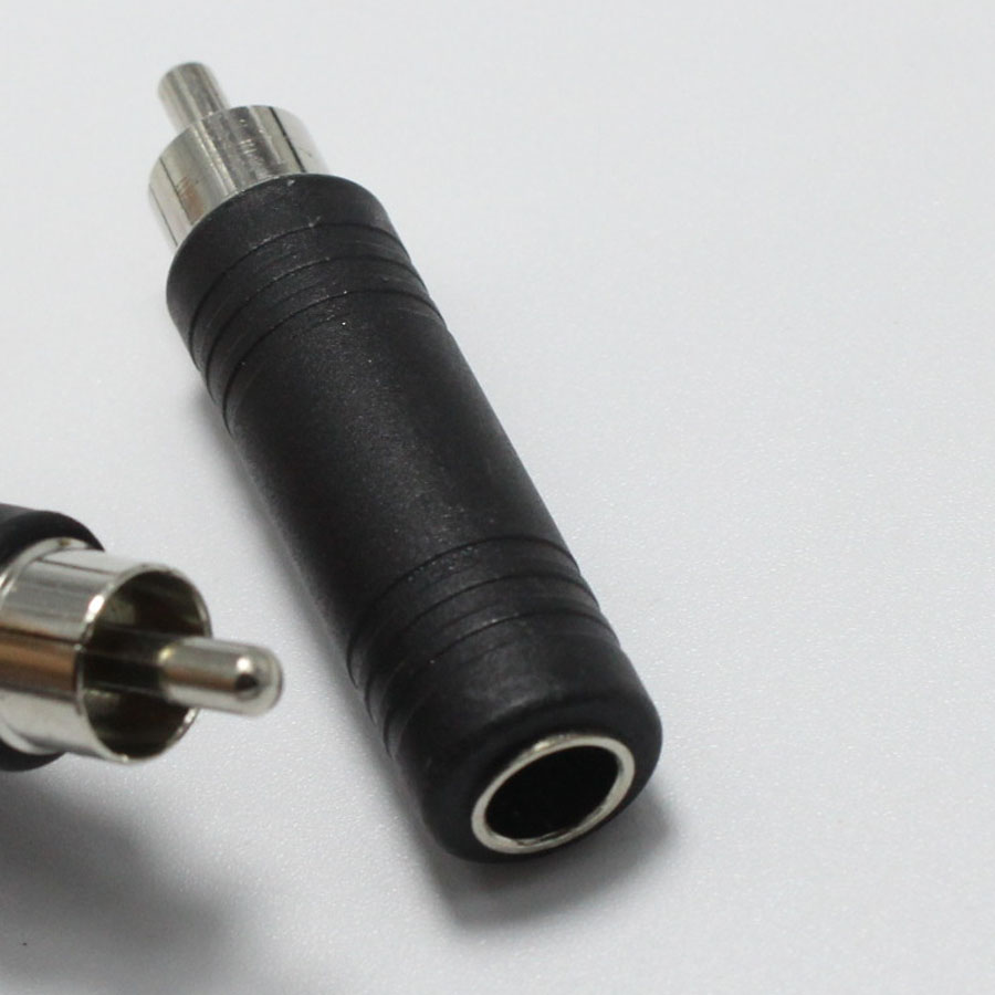 1 sztuk 6.5mm żeńskie gniazdo audio robić RCA wtyk męnarty 6.5 robić wtyczka RCA adapter gniazda Jacek złącze robić robić mikrofonu