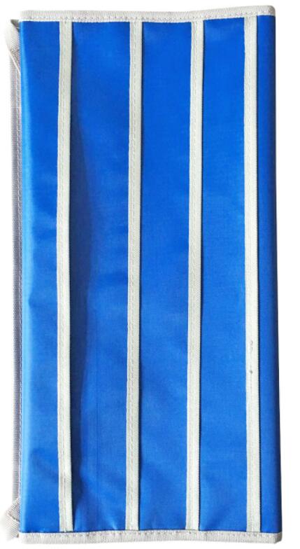 Bolsa colgante multifuncional para escritorio de estudiante, organizador de libros para aprendizaje, papelería creativa: Azul