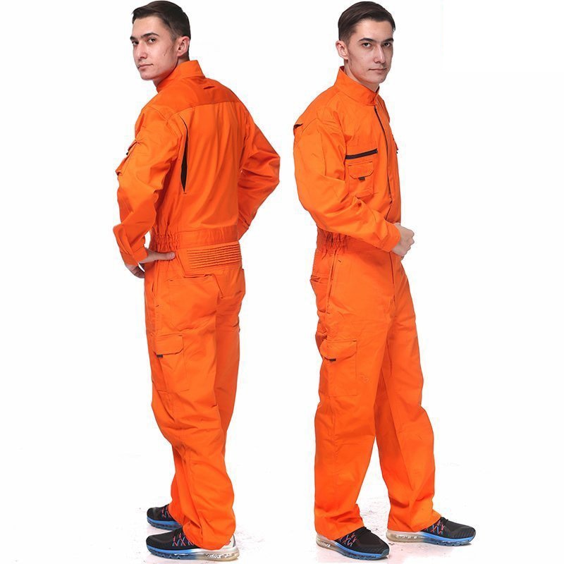 100% Katoen Rode Werken Overall Industriële Werkkleding Kleding Monteur Overall Voor Mannen