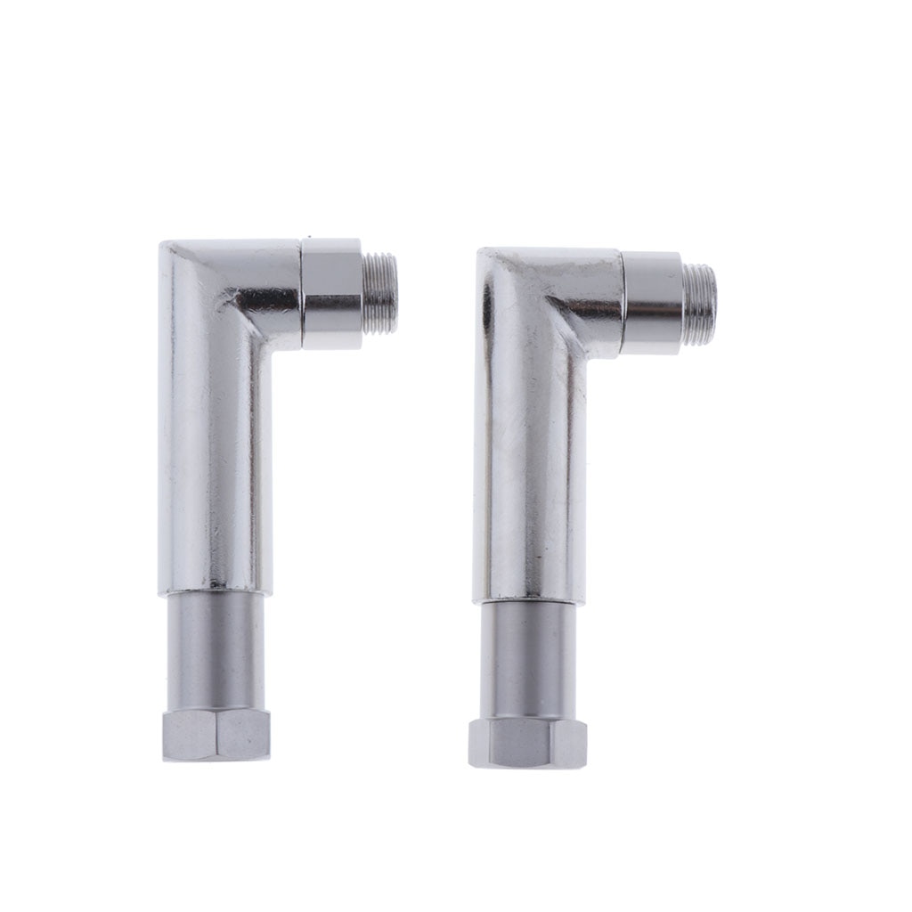2pcs Oxygen Sensor Angled Adapter Extender Bung Adaptor Extension O2 Spacer