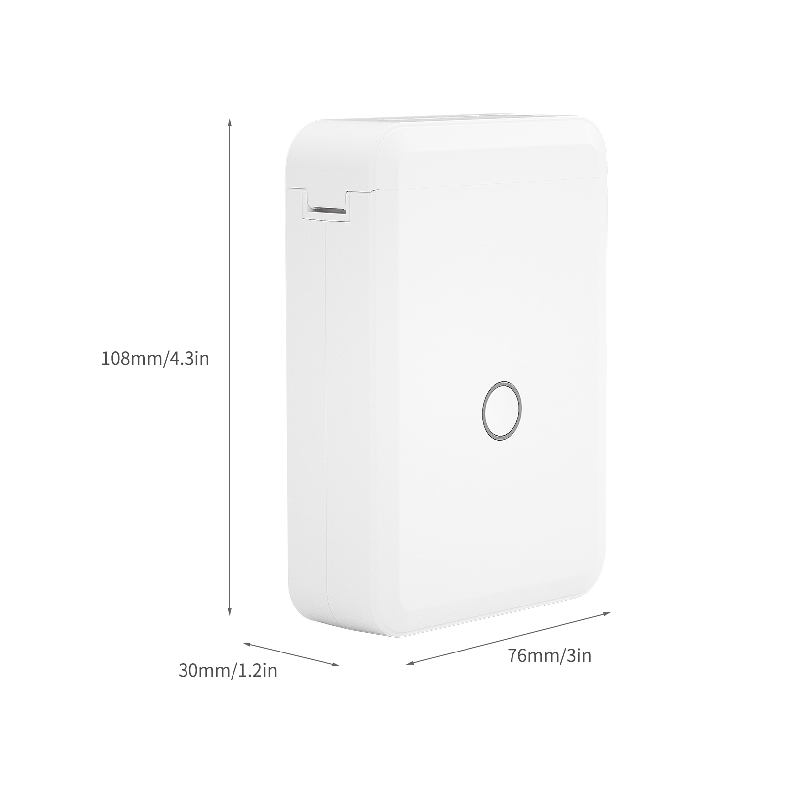 Niimbot D110 Mini Portable Thermal Label Printer Hangul Wireless Bluetooth Sticker Pocket Printer Home Use Storing Organizing