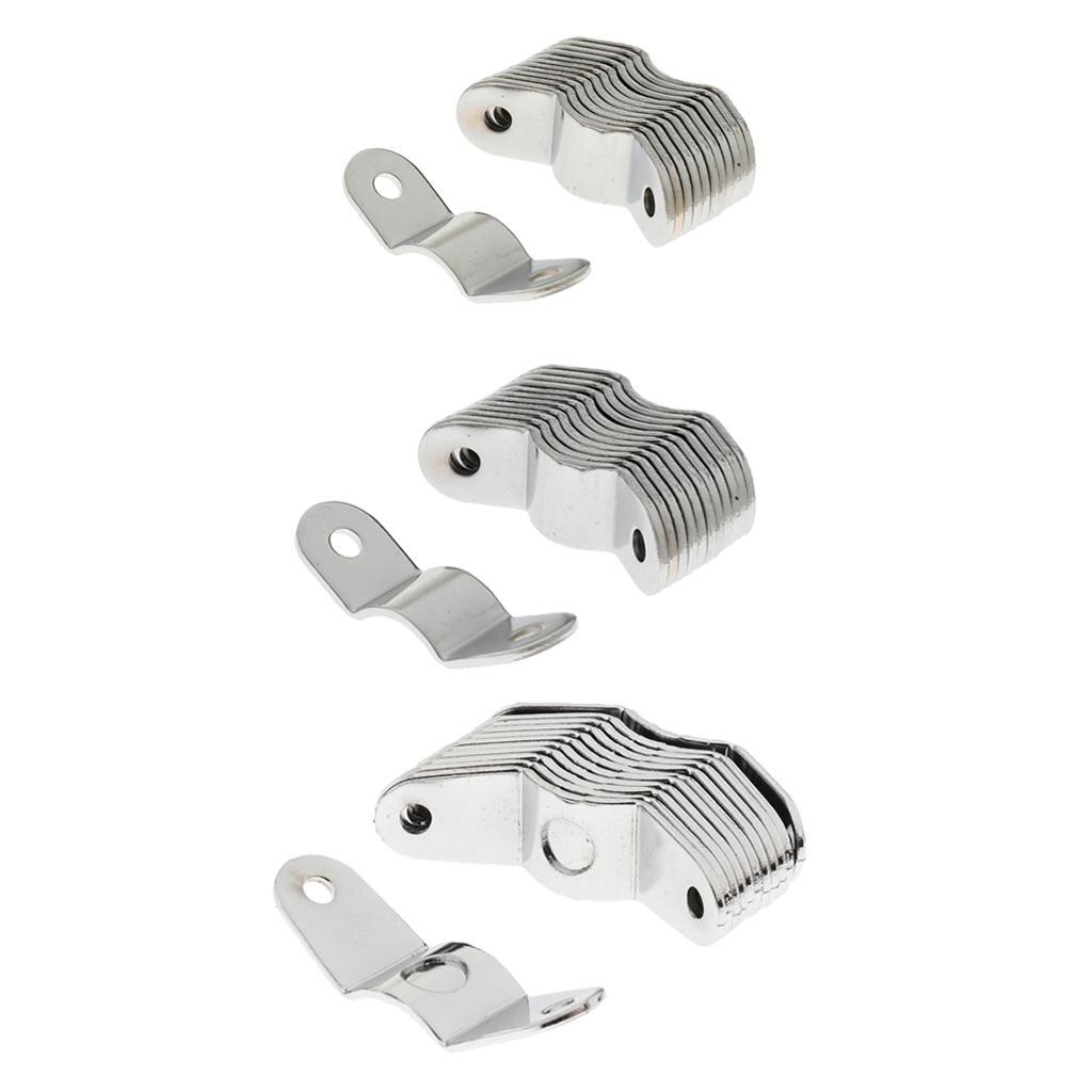 12 Pcs Bass Drum Attach for Dia. 16/22/25mm Stand Holder Tube