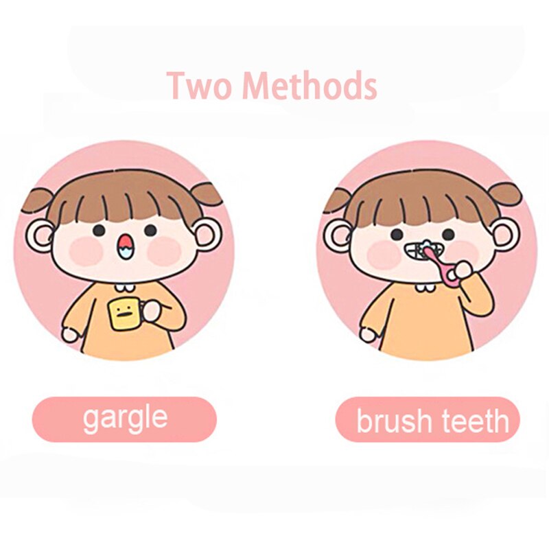 SMGSLIB Children's Toothpaste Toothbrush Set Children Can Swallow Mousse Foam Toothpaste Household Daily Necessities bpa free