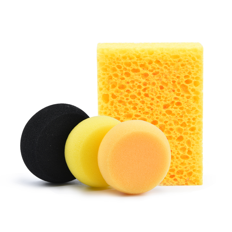 Esponja de arte para esculpir, esponja absorbente de agua e hidratante, herramientas de modelado para colorear y limpiar, 2 piezas