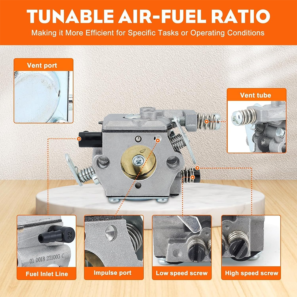 Carburateur MS250 WT-215 pour Stihl MS 250 025 021 023 MS210C MS210 MS 210 MS230 MS230C, tronçonneuse de remplacement 1123 120 0605