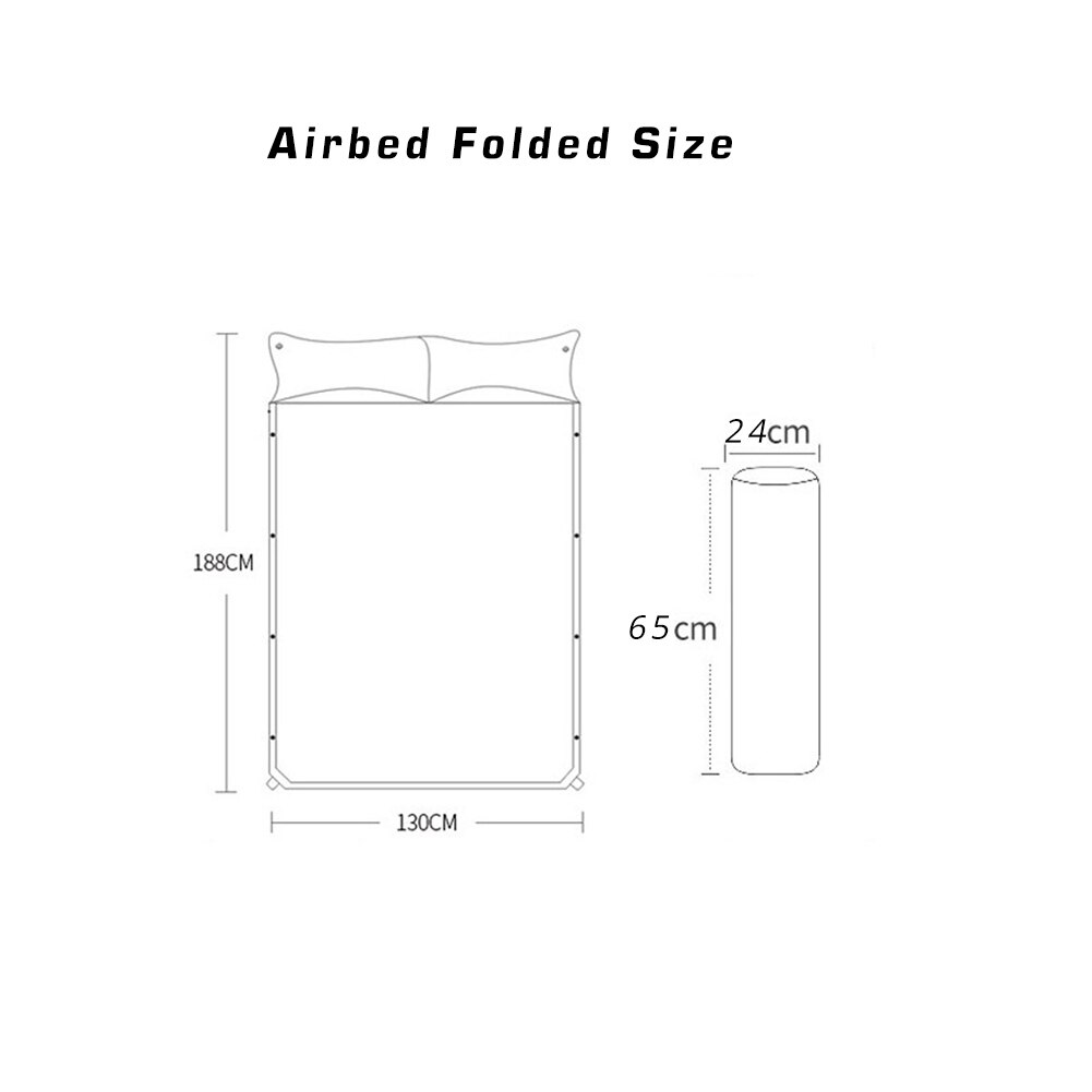 Auto Camping Air Matras Auto Blow Up Bed Opblaasbare Matras Verhoogde Luchtbed auto bed