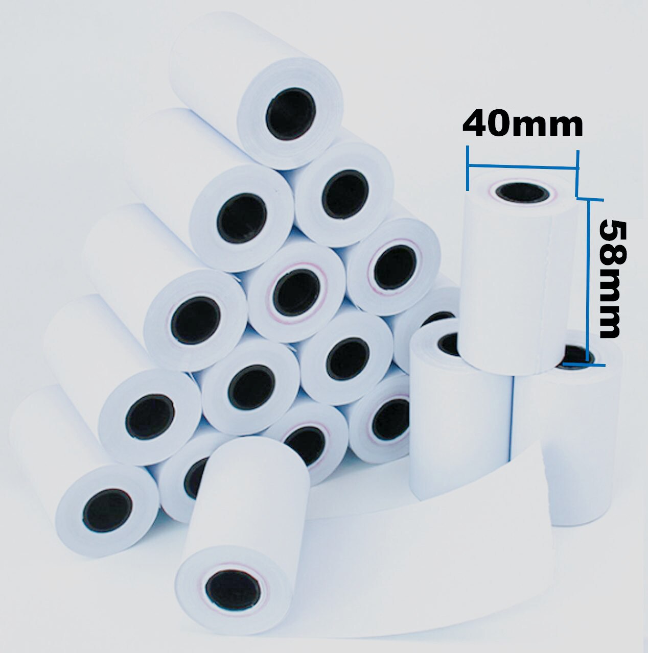 58Mm Mini Portable Thermische Printer Bluetooth Draadloze Ticket Printers Bill Machine Voor Android Ios Venster PT210: 20 rolls paper / eu stekker