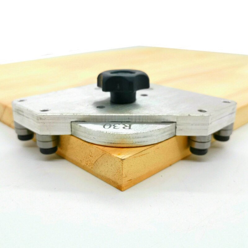 Banco da lavoro per la lavorazione del legno, 2 pezzi, panchina di posizionamento fai da te, piallatrice Stop Baffle, foro 19/20 mm, morsetto per cani, in lega di alluminio, accessorio da tavolo
