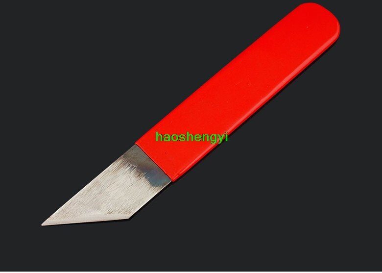Diagonale schaufel leder messer, leder schneiden messer, leder schneiden hoch-Geschwindigkeit stahl schaufel messer
