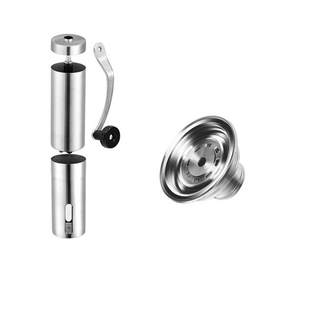 Capsule Adapter For Vertuoline Coffee Machine Nespresso Original Capsule Convert Unlock More Taste: 1Grinder 1Adapter