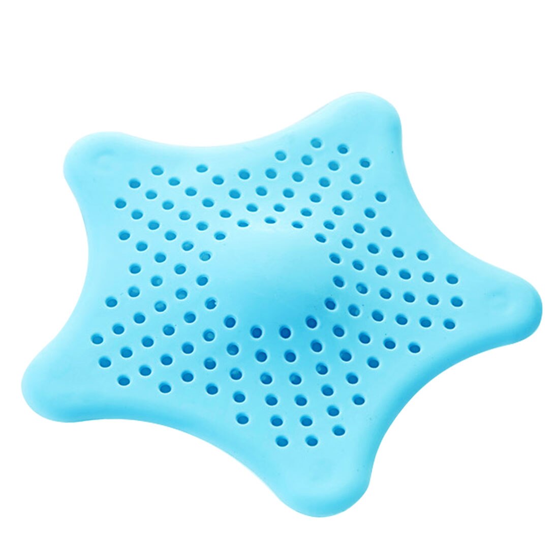 Küche Silikon Waschbecken Filter Anti-Blockierung Ablauf Haar Schlecht Haar Falle Siebe für Waschbecken Filter Hause Reinigung Werkzeug neue: Plastik Blau