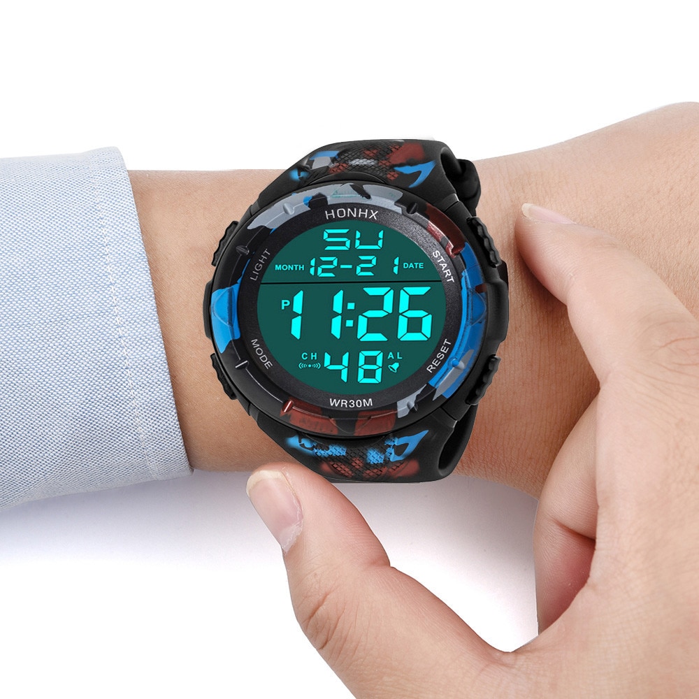 Digitale Horloge Mannen Sport Horloges Voor Mannen Waterdichte Klok Outdoor Horloge Mannelijke Relogio Digitale Masculino