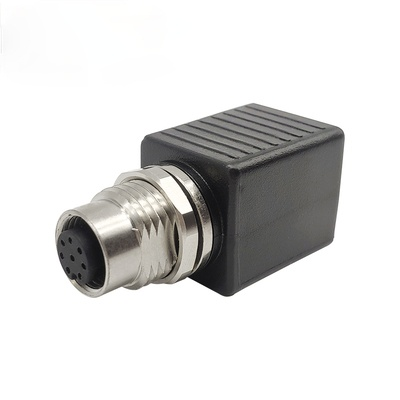 M12 to RJ45 Ethernet extension connector: Type 3