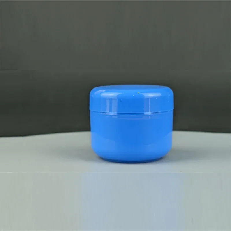 50 stuks/verpakking 10g 20g 30g 50g 100g navulbare roze plastic lege make-uppotjes/potjes/reisverpakkingen voor gezichtscrème, lotion en cosmetica: Donker kaki / 18ml