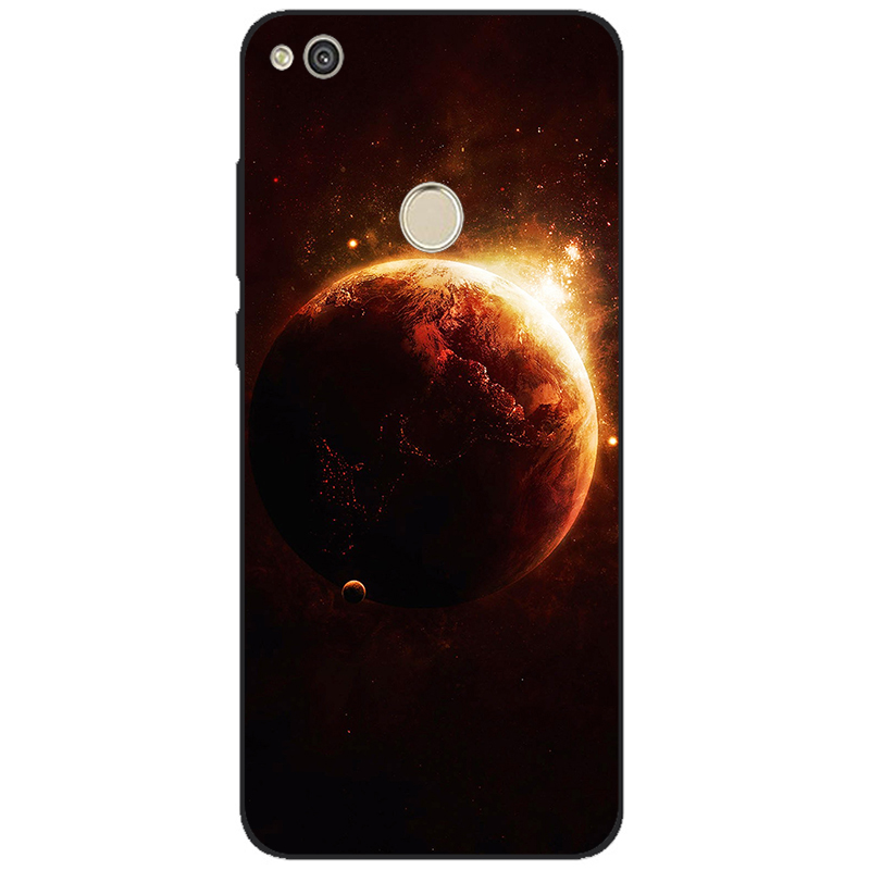 P 5.2 tuuman huawei  p8 lite -kotelo pehmeä silikoninen  p9 lite tpu -pehmeä takakansi huawei honor 8 lite -kotelo: Alumiini / Keltainen