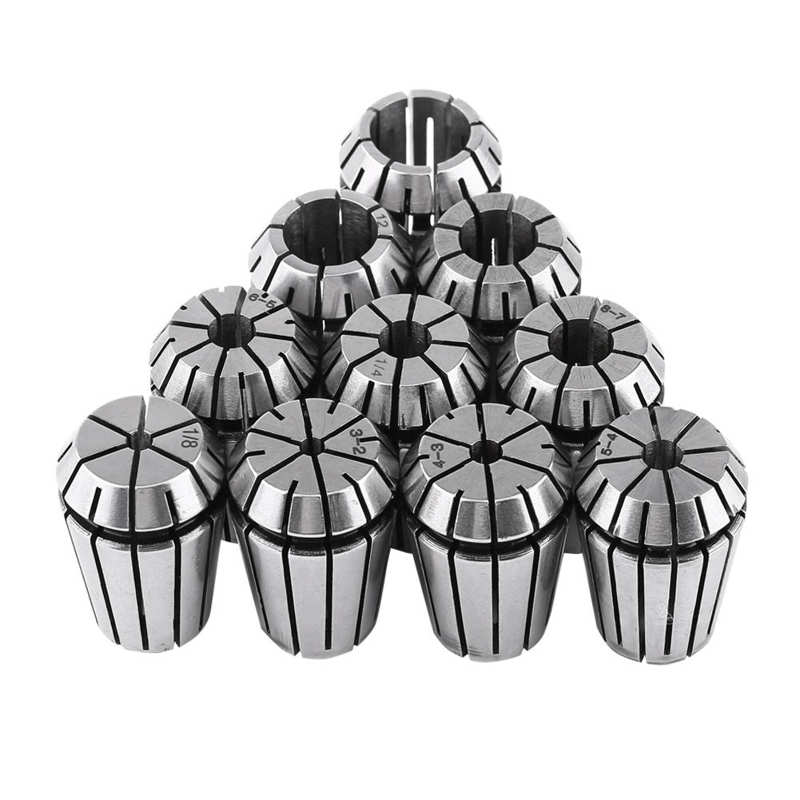 15-Piece ER 20 Spring Collet Set 1–13mm – For CNC Milling, Lathe, Engraving Machine Tool Holding