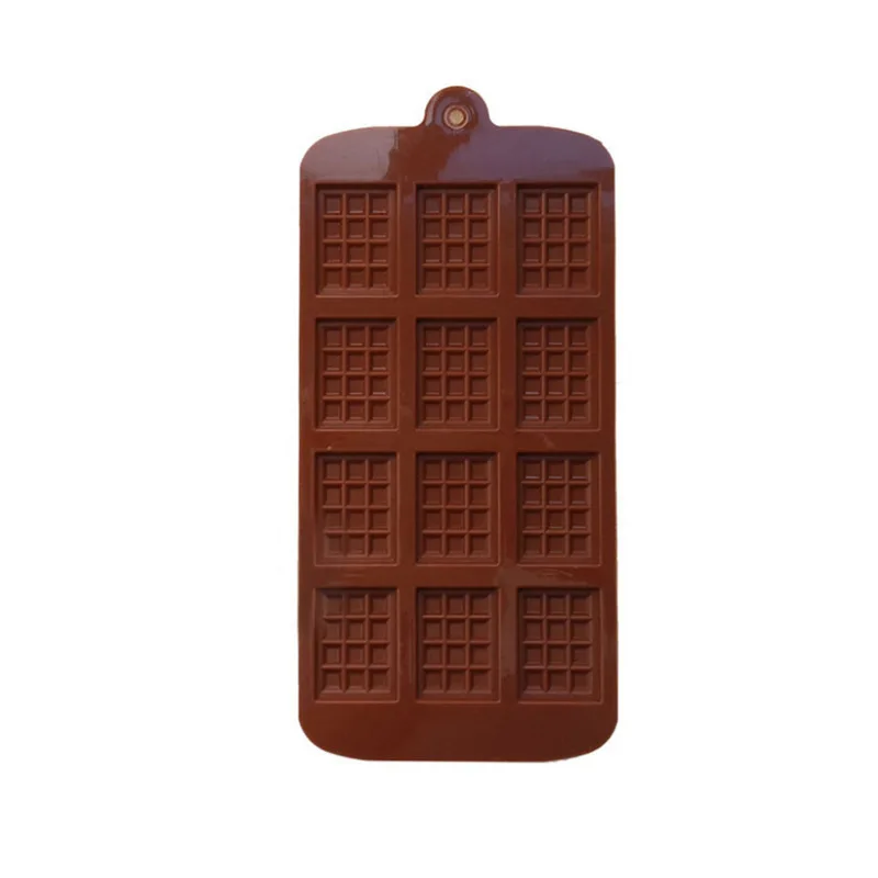 Siliconen Chocolade Wafel Mal Non-Stick Bakvormen Cake Mal Pan Pudding Maker Thuis Keuken Bakken Kookgadget