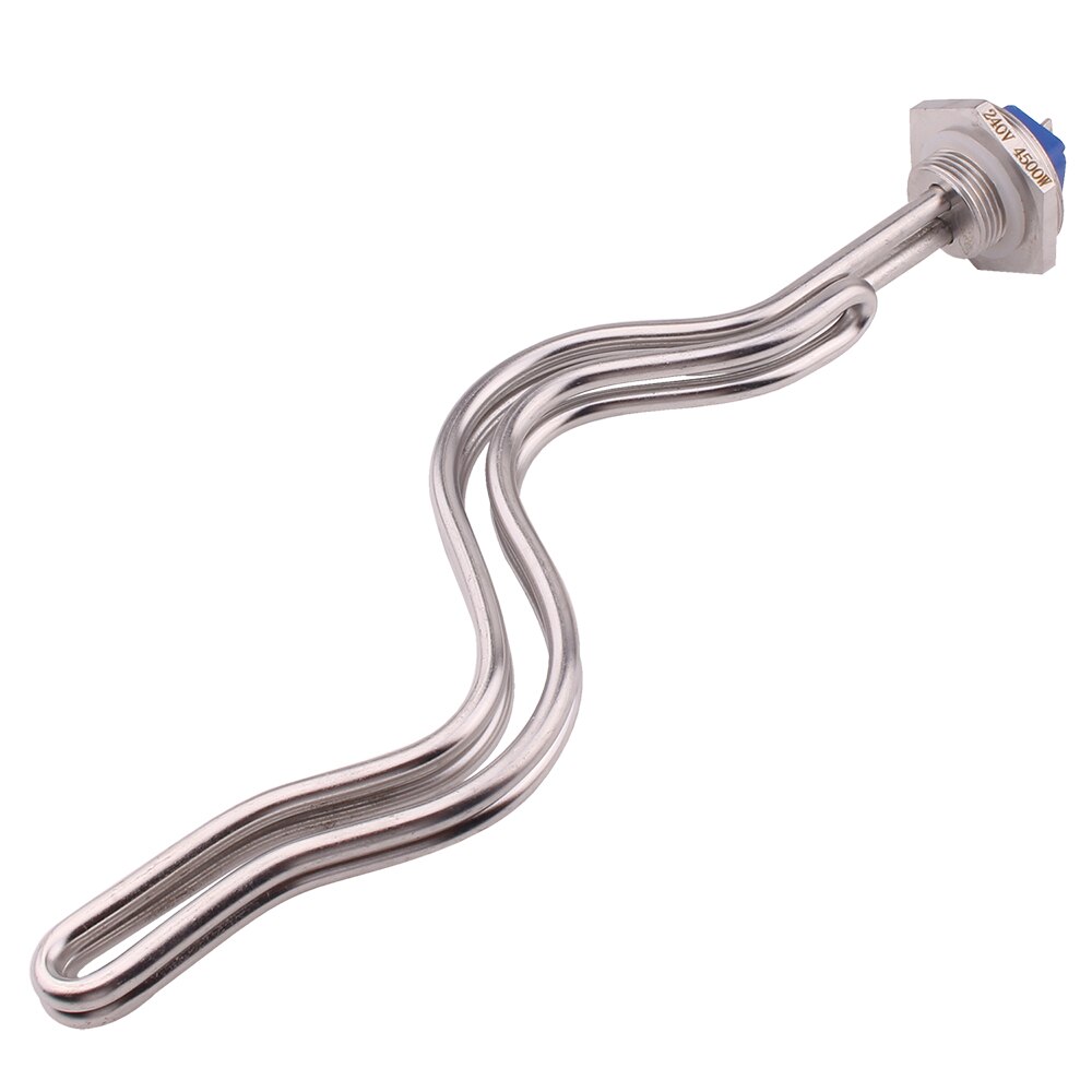 ULWD – élément chauffant à filetage 1 &quot;NPT, 240v, 4500w, ondulation, avec boîtier en acier inoxydable, DN25