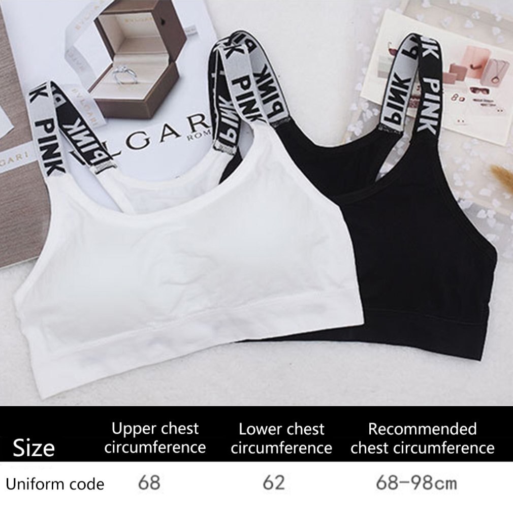 Sujetador deportivo para mujer, ropa interior sin anillo de acero para Yoga, dormir, correr, belleza femenina, Top de tubo trasero, chaleco envuelto en el pecho