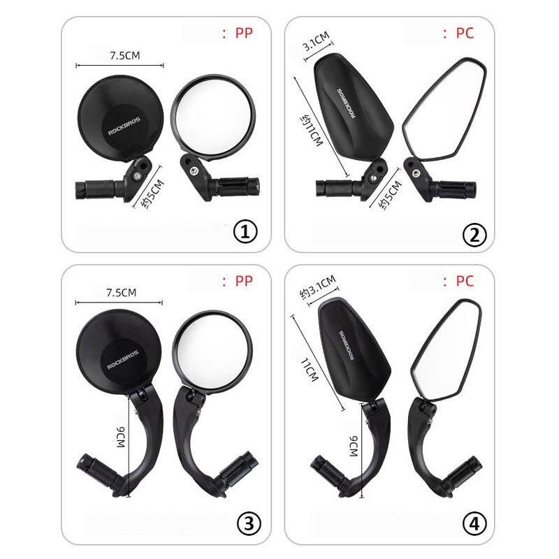 Achteruitiegel Motorfiets Voor CB1000R Voor CB650 Voor