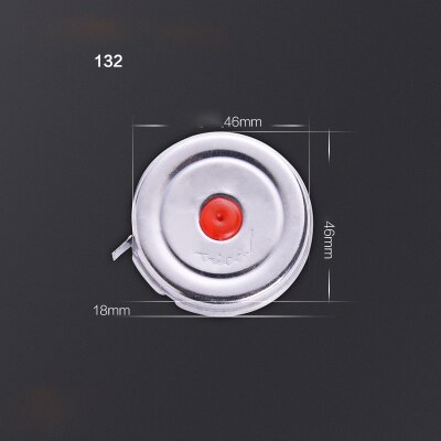 1/2/3/5 Meter Stainless Steel Tape Measures Metric High Precision Measurement Household Round Measuring Tools: 2 meters