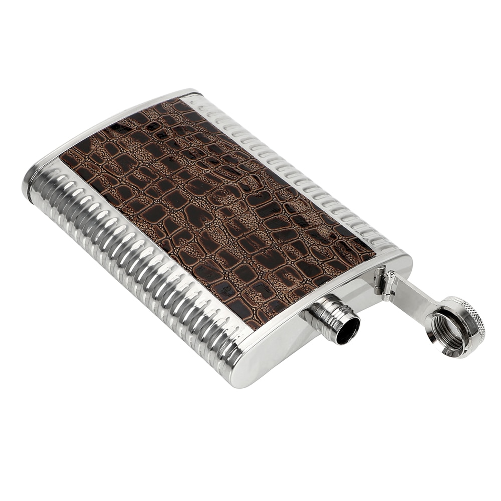 NICEYARD 7OZ Stainless Steel Whisky Bottle Portable Alcohol Flask Drinkware Hip Flasks