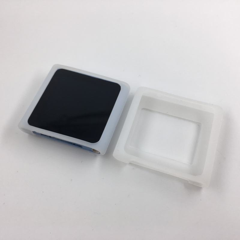 Soft Silicone Protective Sin Case Cover for iPod Nano 3 5 6 3rd 5th 6th: Grey