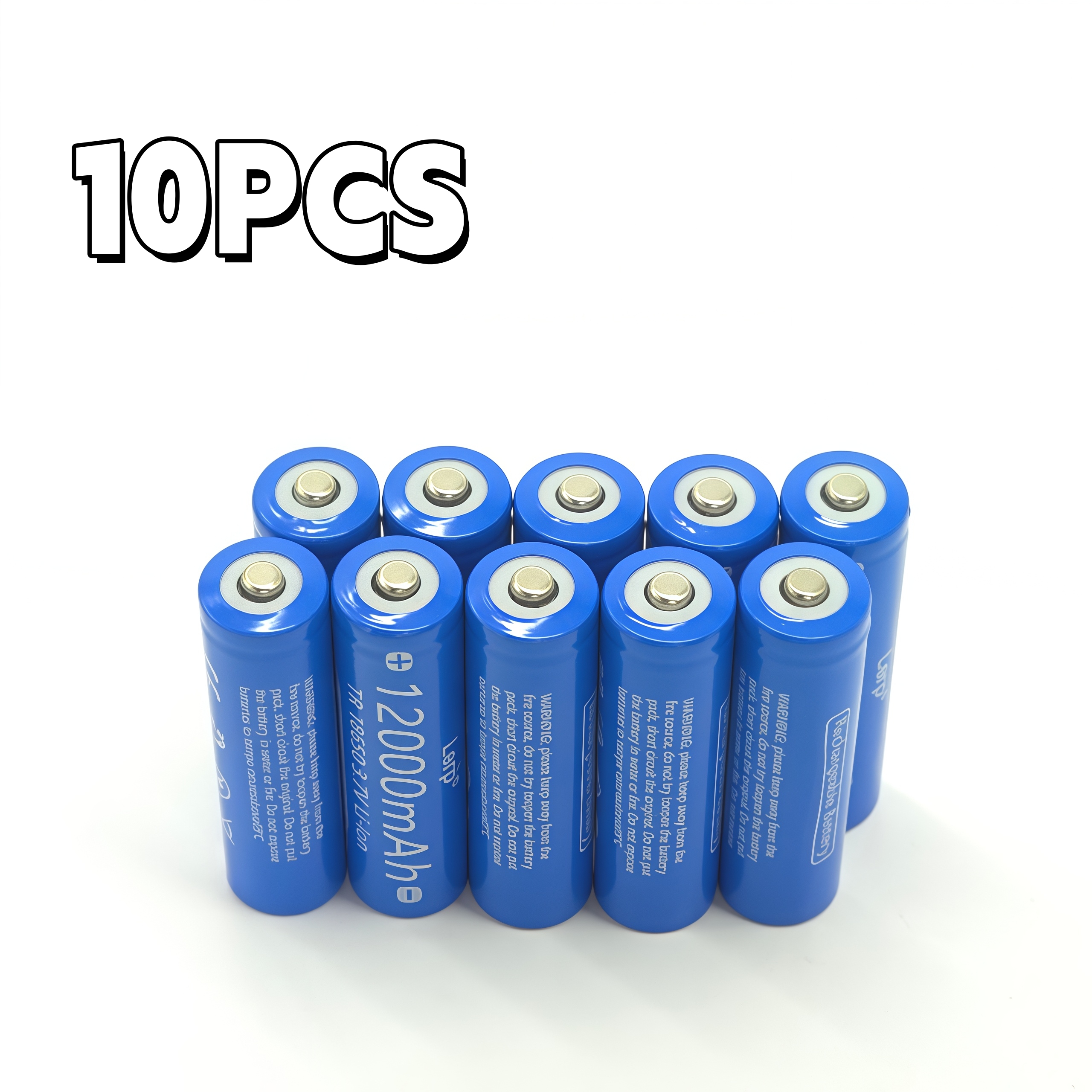 Batteria al litio ricaricabile 3.7v 18650 12000 + caricabatterie: ampiamente utilizzata per torce elettriche e vari dispositivi elettronici: Borgogna