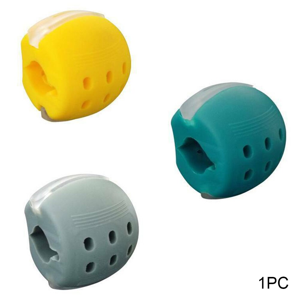 Slicone Facial Toning Tool Food Grade Portable Equipment Training Muscle JawLine Exercise Jaw Neck Face Fitness Ball Jawrsize