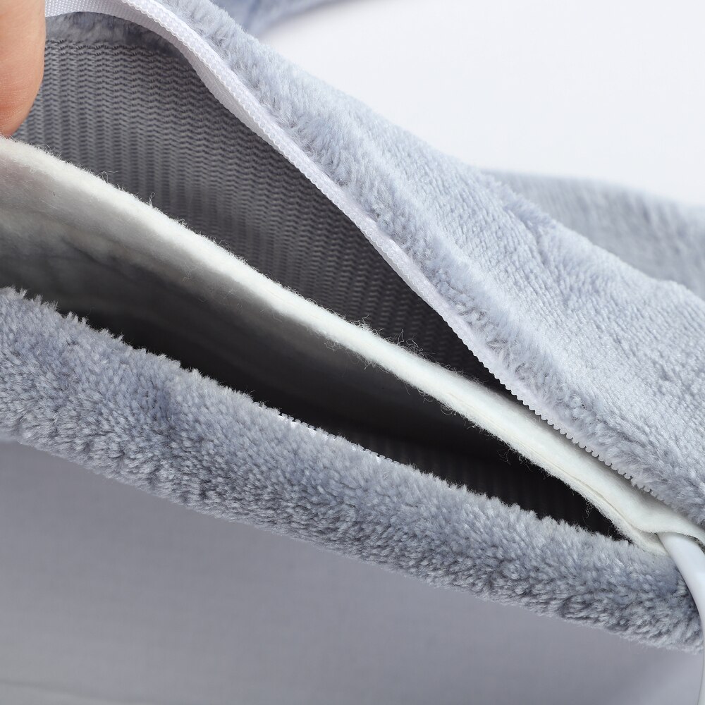 Hombrera de invierno con calefacción, manta extraíble de EE. UU., 1 pieza, gris, lavable, 3 engranajes, calor, mantiene el calor