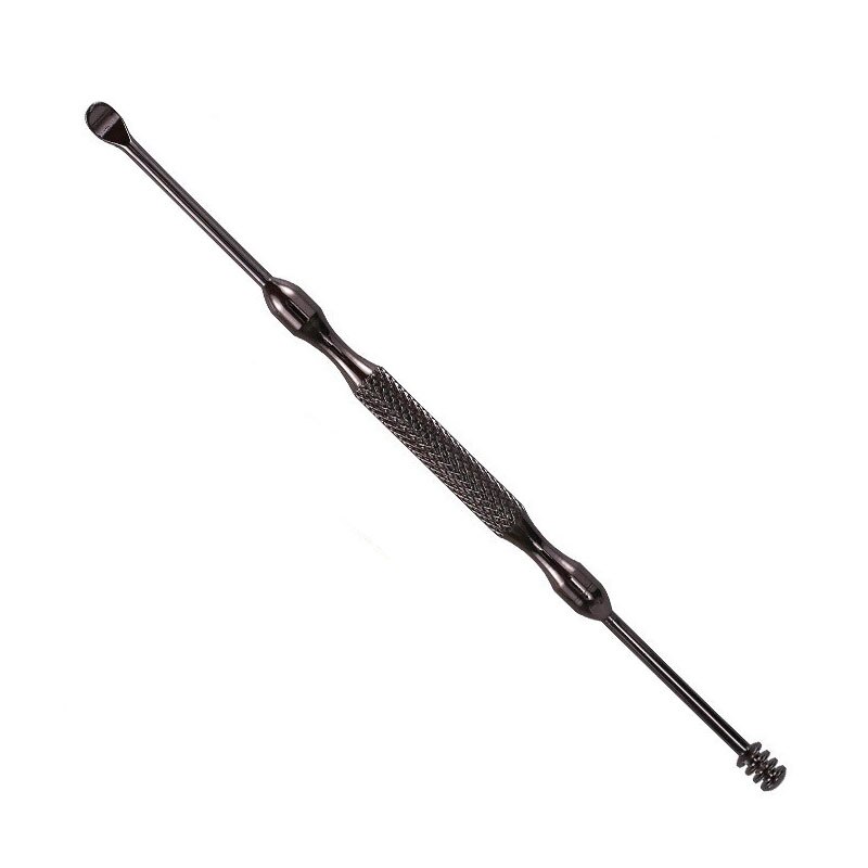 Portable Ear Wax Cleaner Ear Massage Earpick Earwax Removal Tool Stainless Steel Earwax Remover Health Care Tool: 5