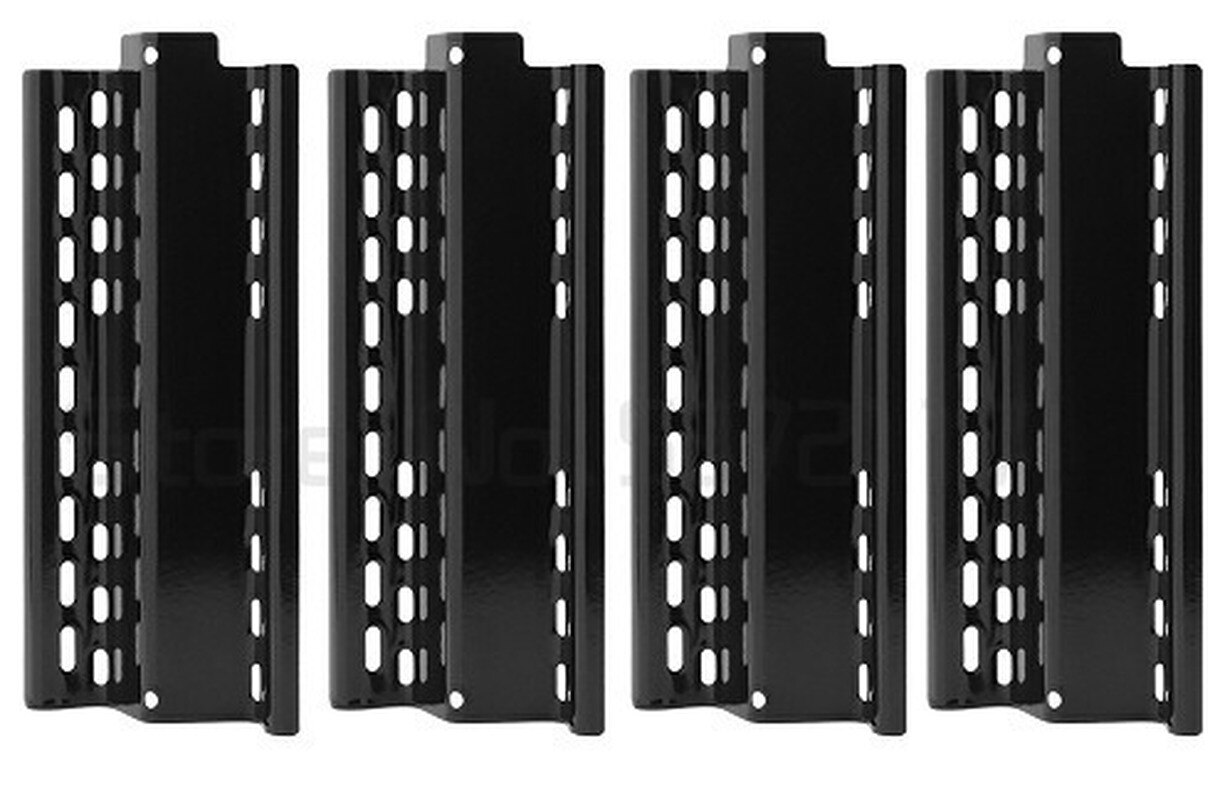Gereinigd 4 Stuks Verstelbare Grill Warmte Plaat Shield Warmte Tent Vervangende Onderdelen Warmte Plaat Voor Bbq Gas Grill Camping tool
