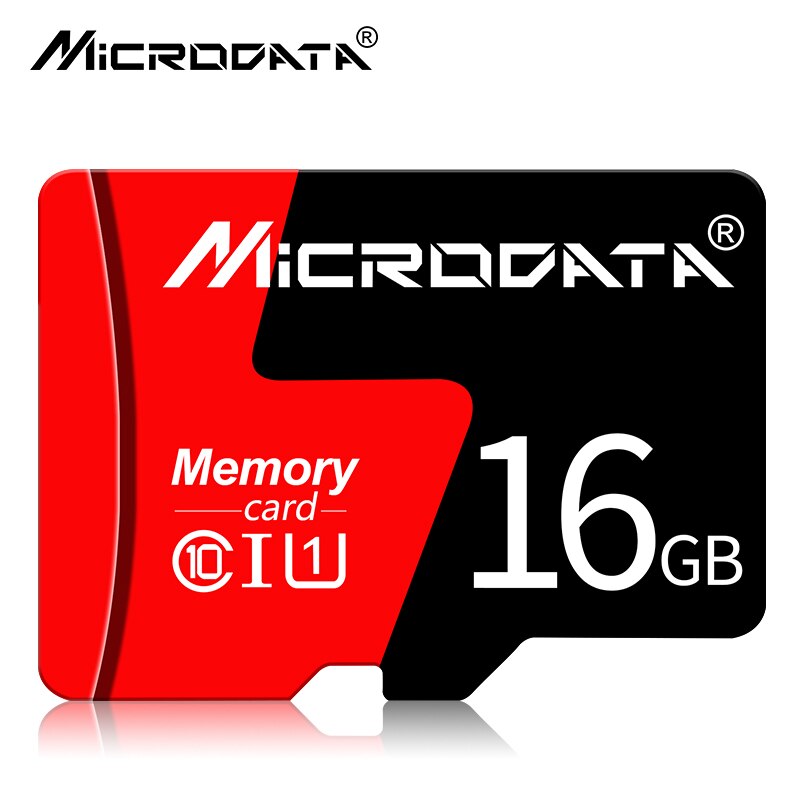 32gb micro sd-kaart 8gb 16gb tf-kaart klasse 10 64gb 128gb geheugenkaart geheugenkaart flash usb-stick met gratis adapter: 16gb