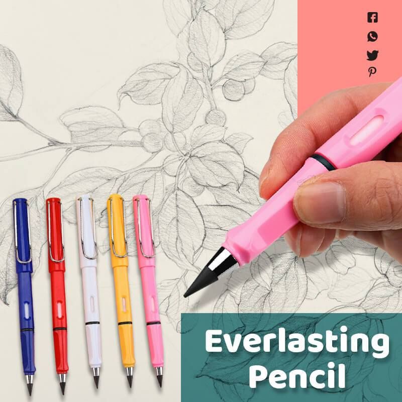 Stylish Replacable Inkless Pencil Portable Inkless Pencil Erasable Signing Pen Reusable Everlasting Pencil No Sharpening