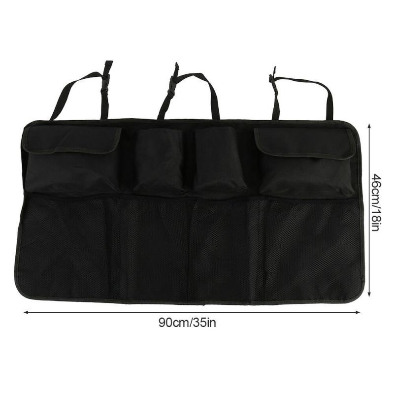 Adjustable Car Trunk Organizer Large Capacity Backseat Oxford Storage Bag Universal Automobile Seat Back Organizers Accessories