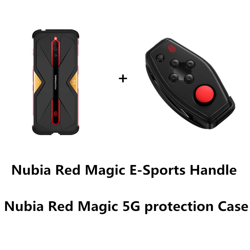 Originele Nubia Redmagic 5G E-Sport Handvat Voor Nubia Red Magic 5G Bescherming Handvat Case Voor Nubia rode Magie 5G 5S Telefoons: Case and Handle