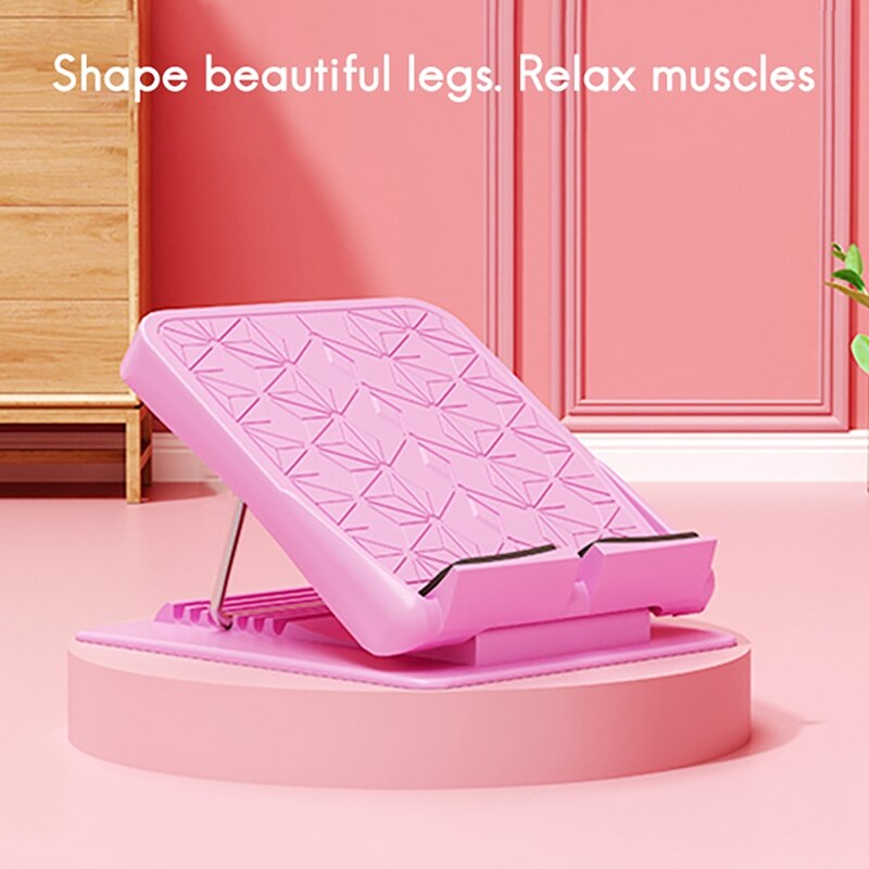 Tilt Board Portable Slant Board Adjustable Slant By 7 Levels Leg Strength Exerciser Yoga Auxiliary Equipment