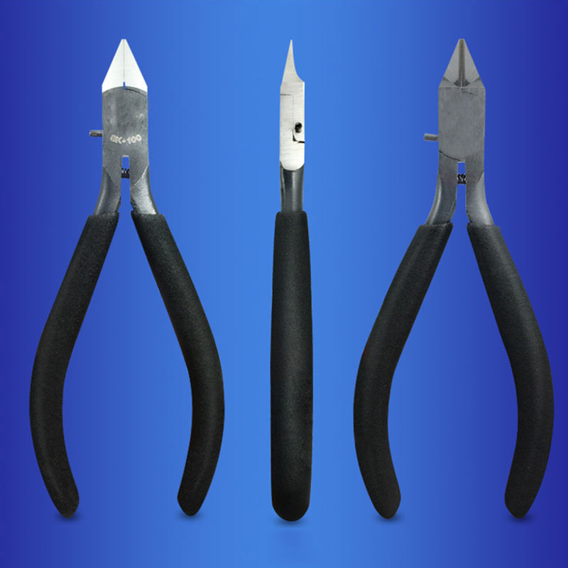 11CM Diagonal Cutter Steel Straight Jaw Cutting Side Snips Flush Pliers Nipper Electrical Wire Cable Nipper Hand Tools