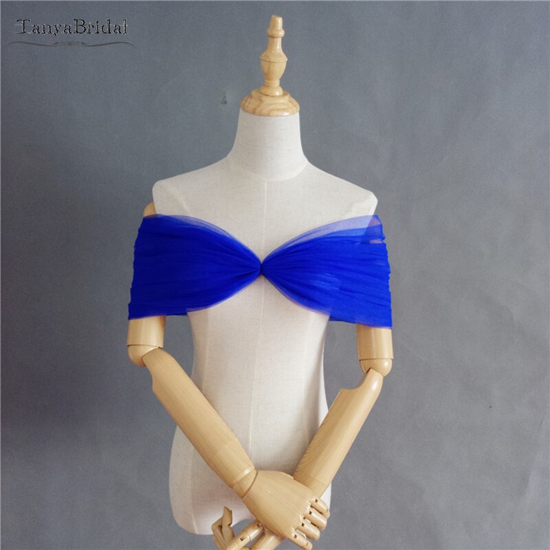 Burgund/Champagner/Blau/Schwarz/Rosa/Grau Einfache Tüll Hochzeit Boleros Schöne Elegante Schal Anzug Für fehlschlag Size80-93cm DJ107