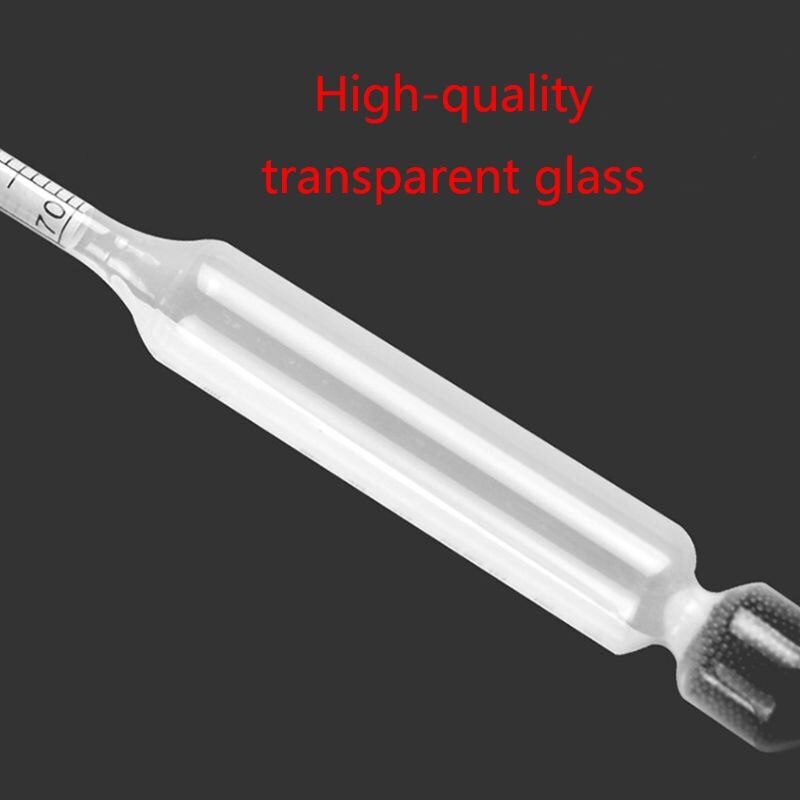 4 In 1 Wijn Hydrometer Alcohol Meter Tester 0-100% Alcoholmeter Met Thermometer