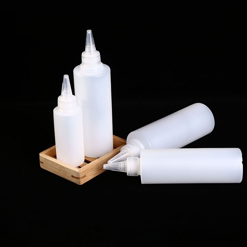 Squeezable Nachfüllbare Flaschen Tropfer Sonde Flasche Honig Gewürz Pigment Flaschen Flüssigkeit Container 100/200/250/300/400/500 ML