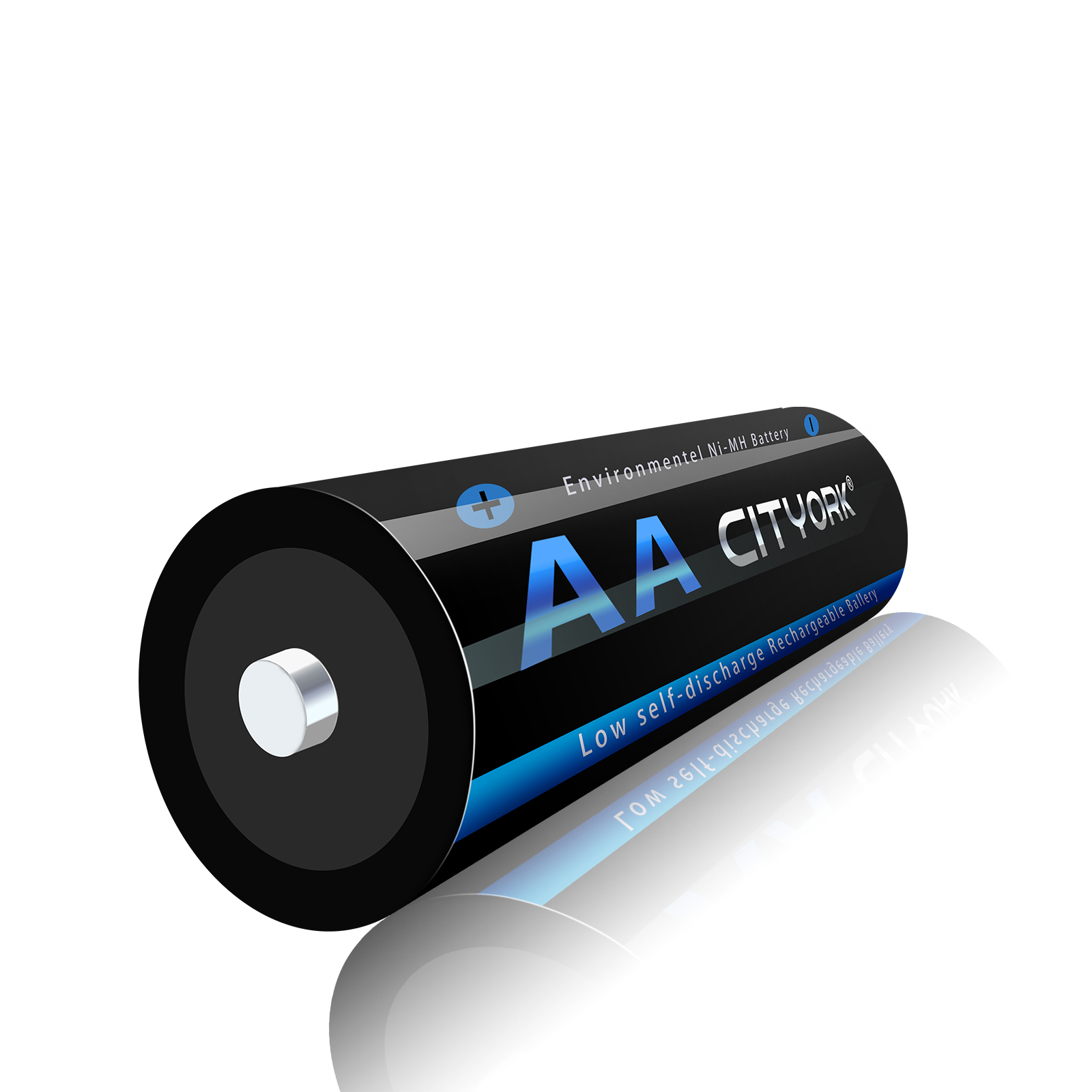 CITYORK 1,2 V AA + AAA baterías recargables AA 3000mAh AAA 1100mAh aa 2A batería aaa nimh y LCD 1,2 V AA AAA cargador