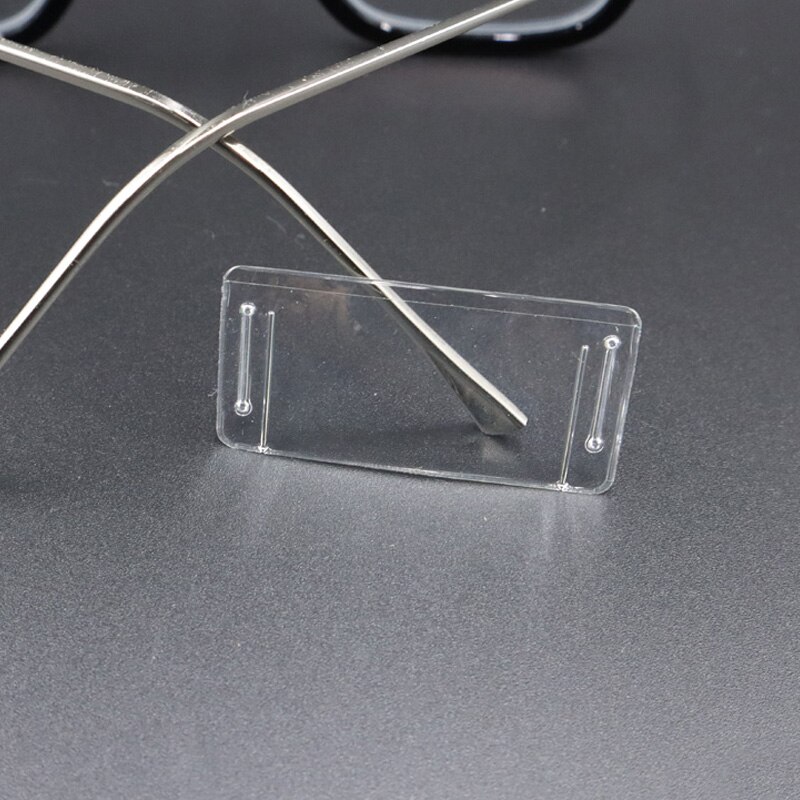500pcs Glasses Frame Price Label Tags Cover Plastic Hang Tag Sleeve Pouch for Eyeglasses Eyewear Sunglasses: Default Title