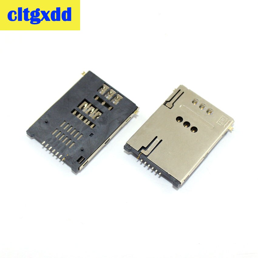 cltgxdd 2pcs SIM memory card Holder 6+1 7P adapter... – Grandado