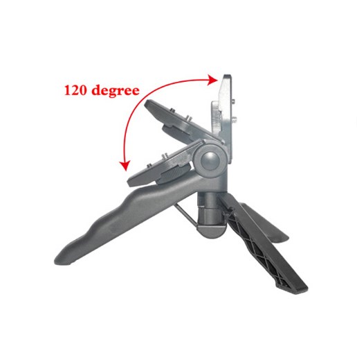 2 in 1 Portable Folding Tripod Stand + Hand Grip Stick Holder for Gopro Hero 4 3+ 3 2 SJCAM Xiaomi yi Camera